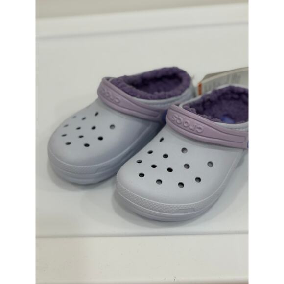 Crocs Classic Lined Clog GS Dreamscape Size 12C - Picture 2 of 8